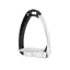 Tech Venice Sloped Evo Safety Stirrups-Black/Silver